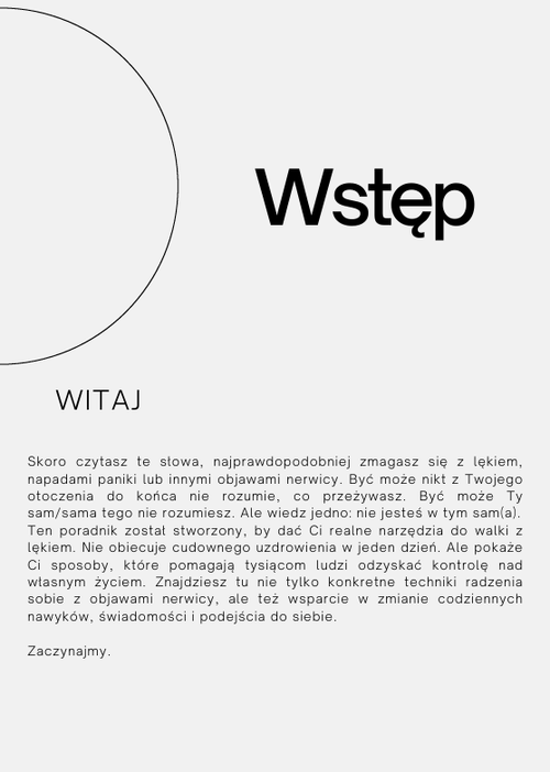 Pokonaj Lęk – Praktyczny poradnik radzenia sobie z nerwicą i atakami paniki