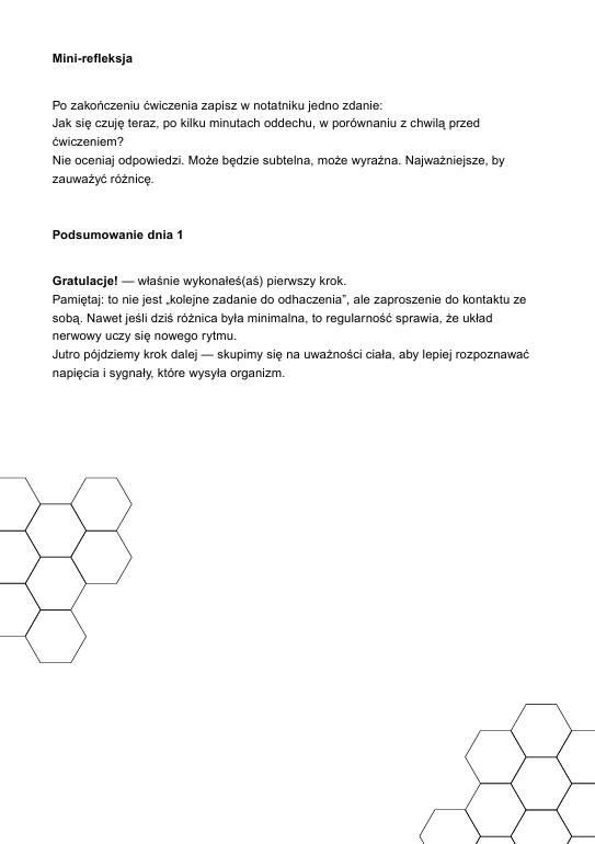 Codzienny spokój – 21 dni do wyciszenia umysłu